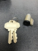 Baldwin reserve entratar190 entry traditional knob and arch rose with 6al latch and dual strike satin black finish