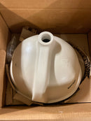 KOHLER Caxton Biscuit Undermount Oval Bathroom Sink with Overflow Drain (17-in x 12-in)