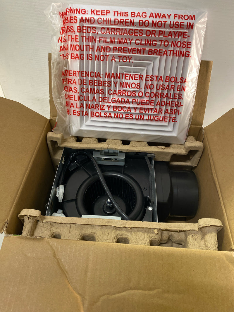 Commercial electric BPT13-14HD 80 CFM 1.5 Sone Bathroom Exhaust Fan with Humidity Sensing