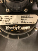 Liberty Pumps 287 1/2 HP Cast Iron Submersible Sump Pump with Vertical Float - N/A