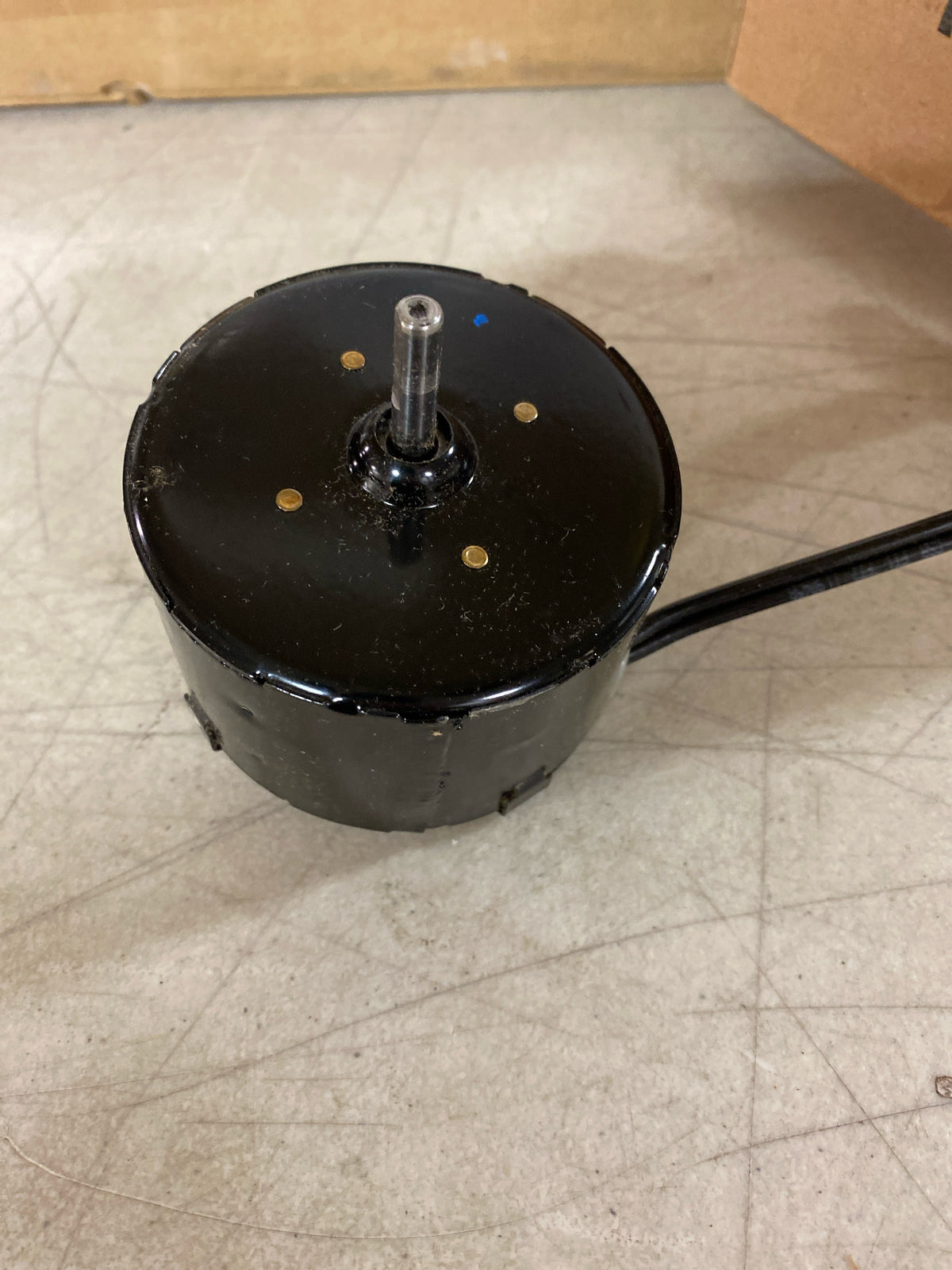 Fasco OEM Replacement Motor, 1/75 HP, 1 Ph, 60 Hz, 115 V, 1550 RPM, 1 Speed, 3.3" Diameter, TEAO - D637
