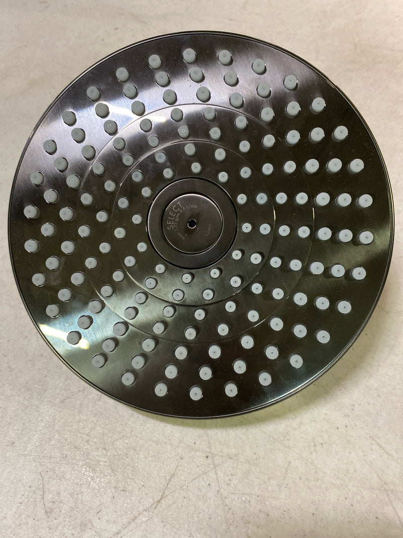 Hansgrohe 04388340 Croma Select S 1.8 (GPM) Multi-Function Rain Round Shower Head - Brushed Black Chrome