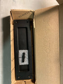 Baldwin PD005190KT Santa Monica Style Pocket Door Interior Privacy Trim from the Estate Collection - Satin Black