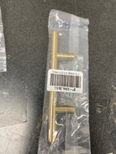 6" Bar Cabinet Pull with 3" Center to Center Rose Gold Finish