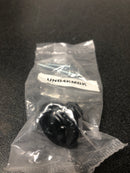 Top Knobs TK880BLK Brixton 1-1/4 Inch Mushroom Cabinet Knob from the Devon Collection - Flat Black