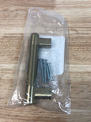 Amerock BP36557BBZ Bronx 3 and 3-3/4 Inch Dual Center to Center Bar Cabinet Pull - Golden Champagne