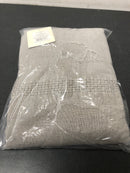 1 HEARTH & HAND MAGNOLIA Lace Insert Curtain Panel  54" x 95"  Gray