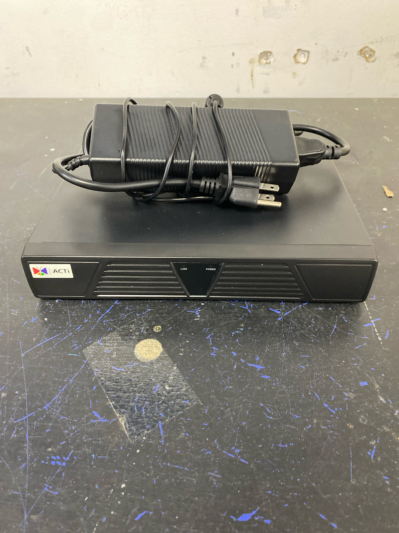 Acti ENR-010 4 Channel NVR with 4 POE ports and 4 TB hard drive