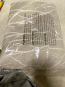 Exclusive home EH8314-02 2-63G Forest Hill Dove Grey Nature Woven Room Darkening Grommet Top Curtain, 52 in. W x 63 in. L (Set of 2)