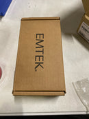 Emtek 5209ROUUS4 Round Privacy Door Knob Set with Disk Rose from the Brass Modern Collection - Satin Brass