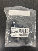 Deltana ZHP70U15A Zinc Die-Cast Adjustable Hinge Mounted Door Stop - Antique Nickel