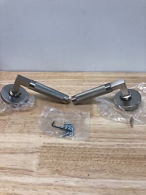 Emtek 505KNUS15 Knurled Reversible Non-Turning Two-Sided Dummy Door Lever