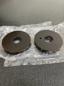 Emtek C520ROUUS10B Round Knob Brass Modern Privacy Door Knobset with the CF Mechanism - Oil Rubbed Bronze