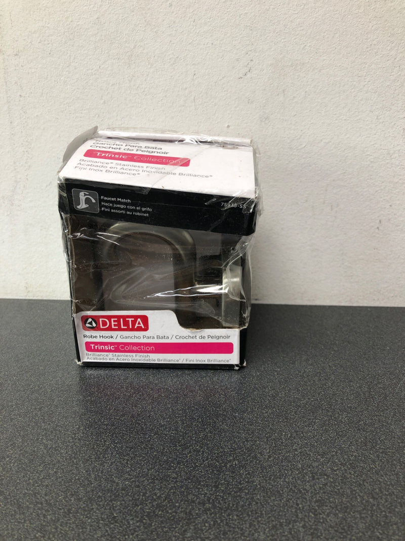 Delta 75935-SS Trinsic Double Towel Hook in Brilliance Stainless