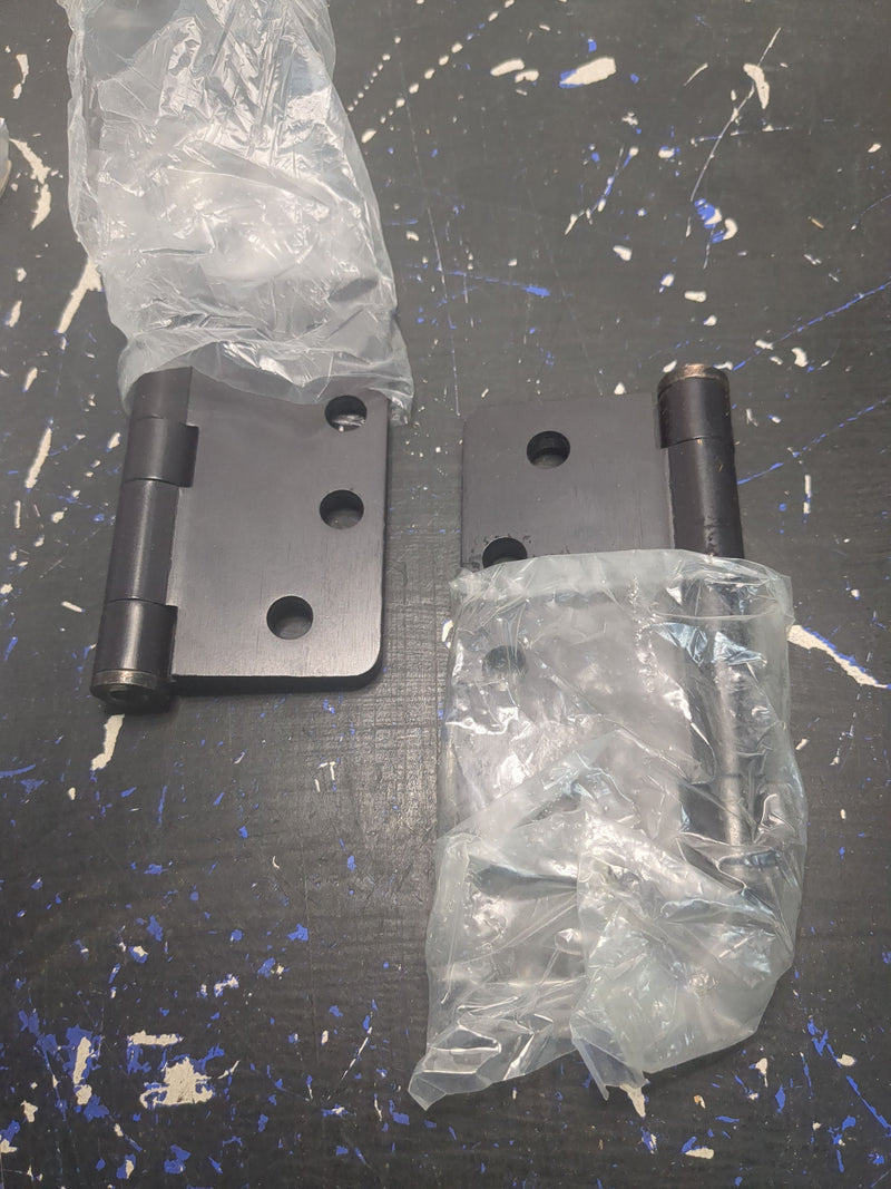 Deltana S44R4HD10B 4" x 4" Plain Bearing 1/4" Radius Corners Mortise Hinge - Pair - Oil Rubbed Bronze