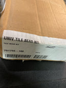 American Standard 751755-100 Universal Tile Bead Kit, Single, White, 1 in wide x 1 in tall x 1 in deep