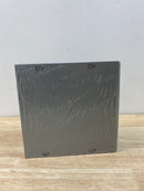 Wiegmann SC080804RC N1 WEIGMANN 8 in. W x 8 in. H x 4 in. D Carbon Steel Gray Screw-Cover Wall Mount Box, 1-Pack