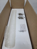 Kovacs P5044-084 Tube 3 Light 20-1/2" Wide Bath Bar with Etched Opal Shade - Brushed Nickel