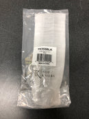 Top Knobs TK555BLK Glacier 6 Inch Center to Center Rectangular Cabinet Pull from the Mercer Series - Black