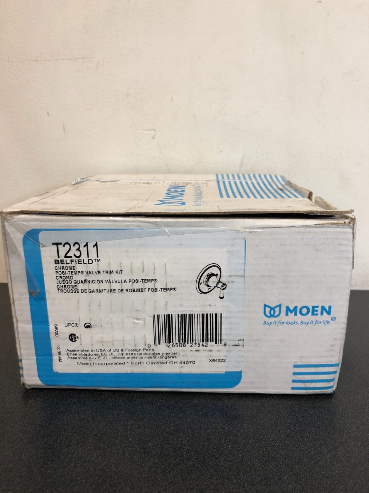 Moen Belfield Single Handle Posi-Temp Pressure-Balancing Shower Trim Only