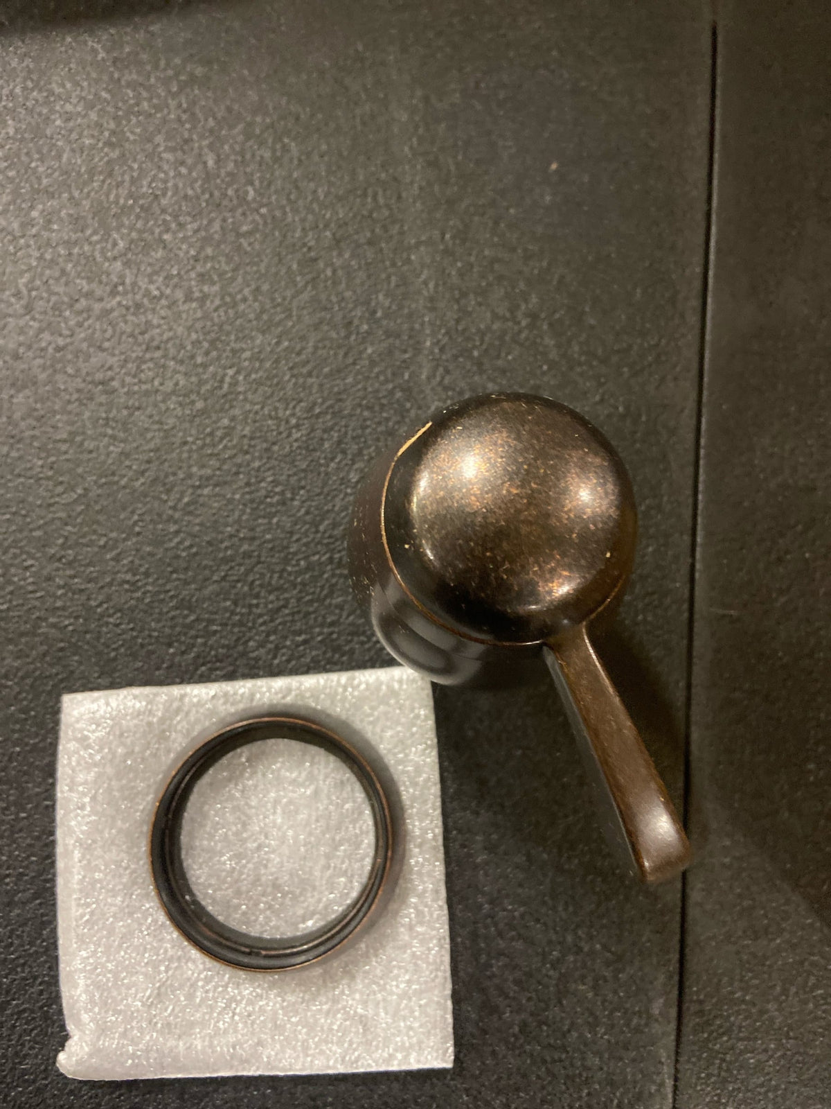 Moen TS3600ORB Single Handle Volume Control Valve Trim Only from the ExactTemp Collection - Oil Rubbed Bronze