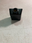 Miseno MNOSWS200 Square Wall Supply Elbow - Flat Black