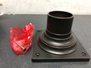 Z-Lite 533PM-ORB Square 6" Wide Marine Grade Pier Mount Base - Oil Rubbed Bronze