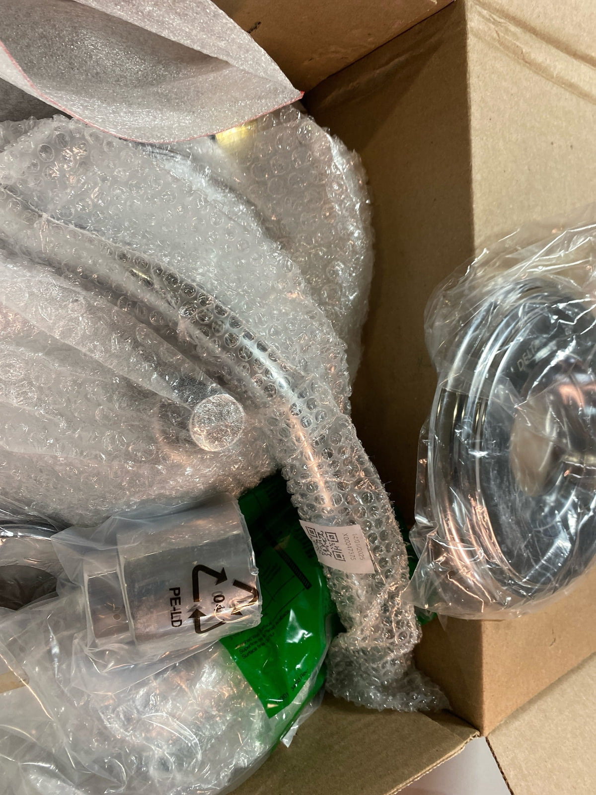 Delta T17T497 Cassidy TempAssure 17T Series 1-Handle Tub and Shower Faucet Trim Kit Only in Chrome (Valve Not Included)