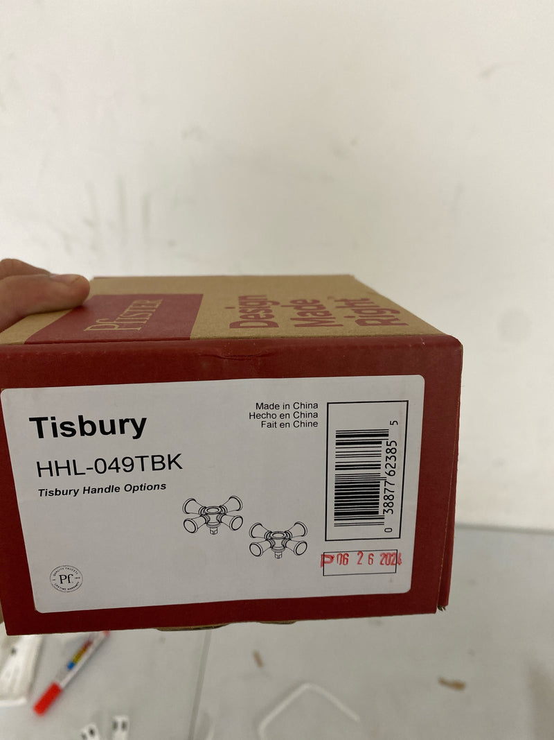Pfister HHL-049TBK Tisbury Bathroom Faucet Cross Handles - Brushed Nickel