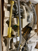 Kohler K-394-4-BN Devonshire Widespread Bathroom Faucet with UltraGlide Valve and Quick Mount Technology - Free Metal Pop-Up Drain Assembly with Purchase - Brushed Nickel