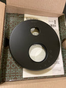 Brizo T75635-BLLHP Litze Thermostatic Valve Trim with Integrated Volume Control and 6 Function Diverter for Three Shower Applications - Less Rough-In - Matte Black
