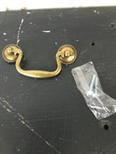 Hickory Hardware P8049-LP Manor House 3 Inch Center to Center Traditional Drop Bail Drawer Pull - Lancaster Hand Polished