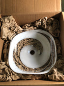 Native Trails MG1515-SY Murano Lido 14-3/4" Glass Vessel Bathroom Sink - Seaspray