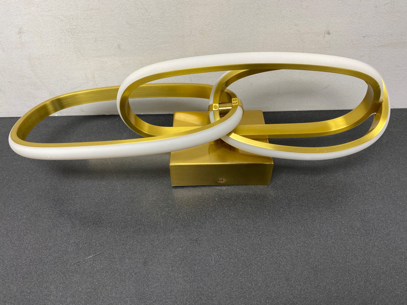 Avenue Lighting HF5022-GL Circa LED 6 inch Gold Wall Sconce Wall Light