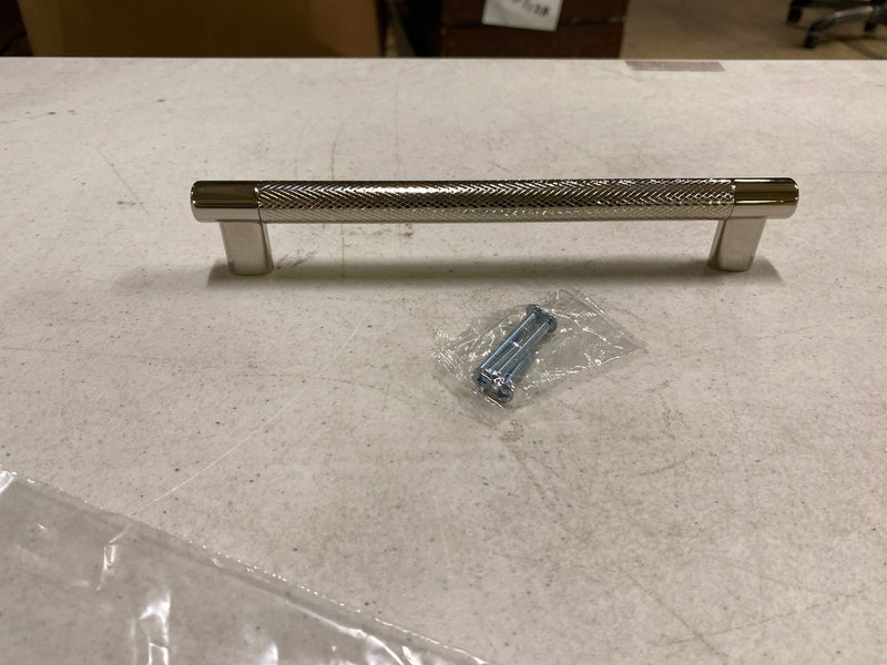 Amerock BP36562PN Bronx 8 in. (203mm) Modern Polished Nickel Bar Cabinet Pull