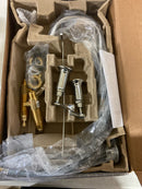 Axor 16514001 Montreux 1.2 GPM Widespread Bathroom Faucet with Swivel Spout, Lever Handles and Drain Assembly - Engineered in Germany, - Chrome