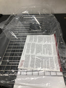 Rohl WSG6307SS 26-1/4-Inch by 15-1/4-Inch Wire Sink Grid for 6307 Kitchen Sinks in Stainless Steel