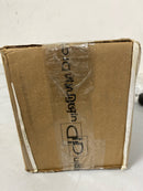 Infinity Drain LTD5-2P PS 5" x 5" LTD 5 Center Drain Kit with PVC Drain Body, 2" Outlet - Polished Stainless