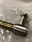 Signature Hardware 954060-7916 Lazzara 7-9/16 Inch Center to Center Hammered Bar Cabinet Pull - Golden Champagne/Satin Nickel