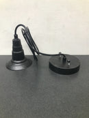 Lnc A0190706 Barnyard III 1-Light Rustic Black Barn Light Dining Kitchen Island Adjustable Pendant with Dome Shade