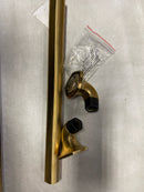Kingston Brass GBS1418CS7 Berwyn 18" Grab Bar with 1-1/4" Outer Diameter - Brushed Brass