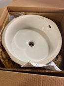 Kohler K-2883-0 Verticyl 13-3/4" Undermount Bathroom Sink with Overflow - White
