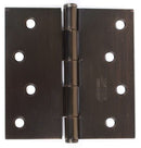 PAIR Emtek Steel Hinges 4" x 4" x 2.2mm Oil Bronze Pack of 2 US10B 9101410B