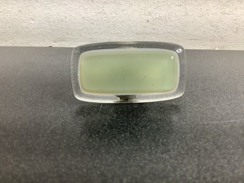 Sietto LK-712-SN Reflective 2 Inch Rectangular Cabinet Knob - Satin Nickel