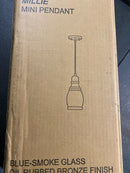 Vaxcel Lighting P0247 Millie 1 Light 5-1/4"W Mini Pendant - Bronze