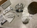 Delta T17235-SS Saylor 1-Handle Wall Mount Shower Trim Kit in Stainless (Valve Not Included)