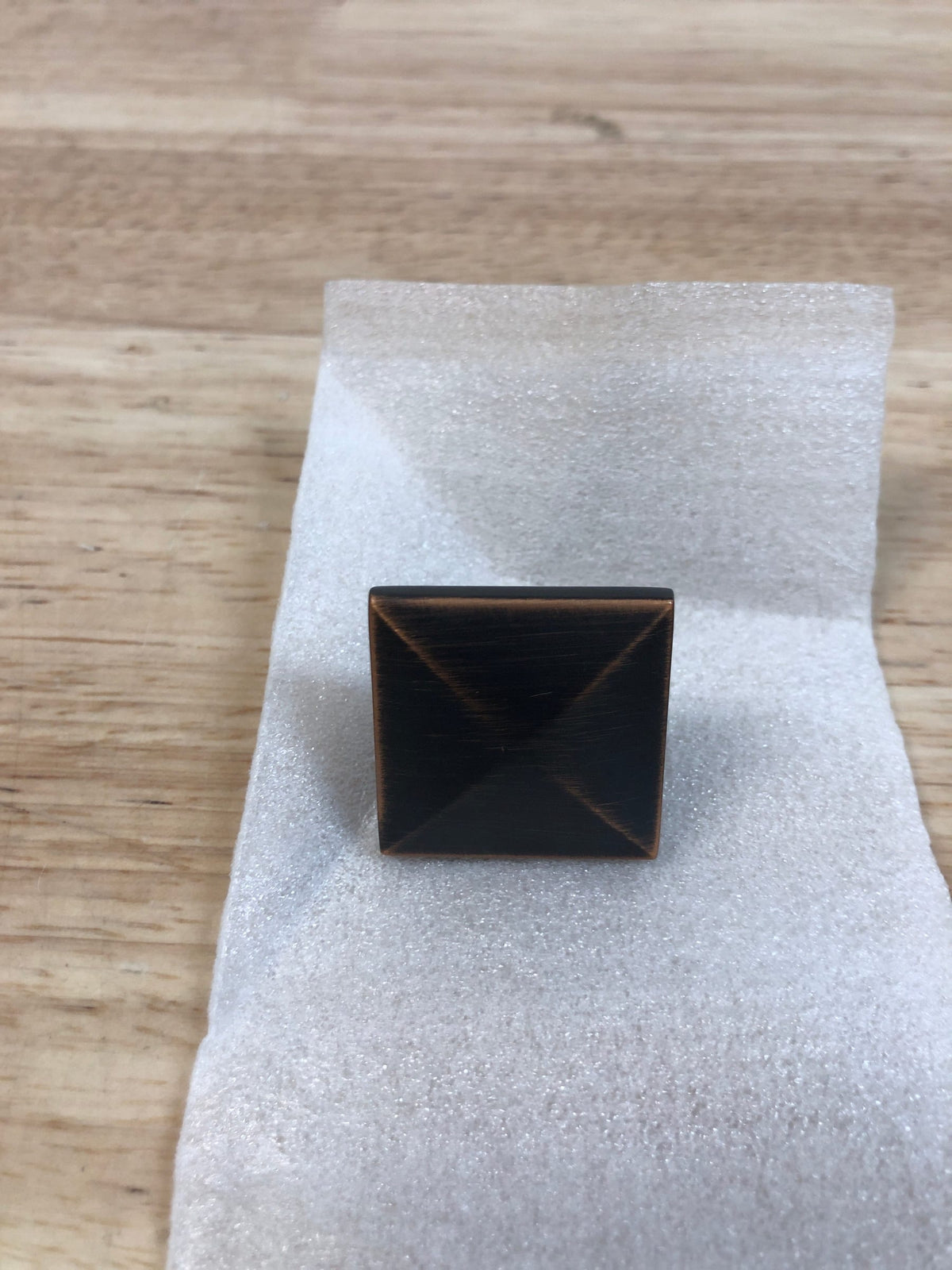 Amerock BP29370ORB Extensity 1-1/8 Inch Square Cabinet Knob - Oil Rubbed Bronze