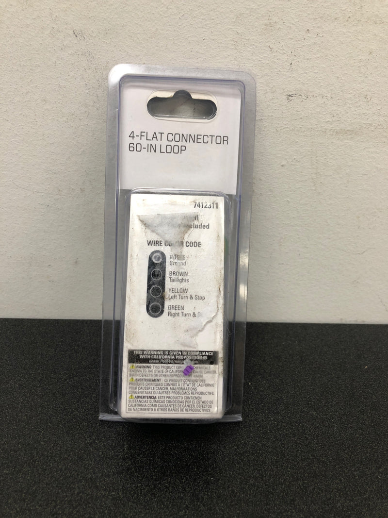 Reese Towpower 7412311 4-Way Flat Vehicle End Connector 
