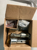 Baldwin 85320402ENTR Madison Sectional Single Cylinder Keyed Entry Handleset with 5015 Interior Knob from the Estate Collection - Distressed Oil Rubbed Bronze