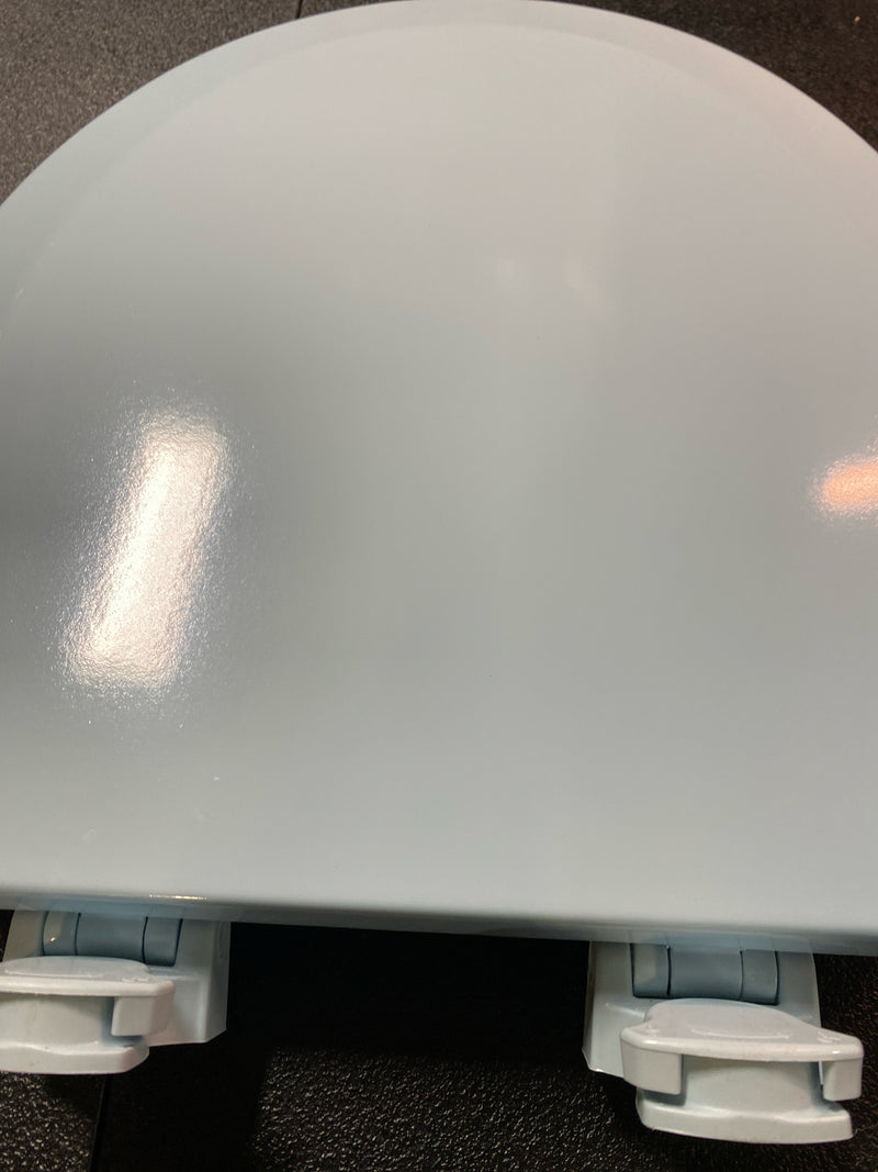 Bemis 500EC 464 Round Closed-Front Toilet Seat and Lid with Quick Release - Dresden Blue